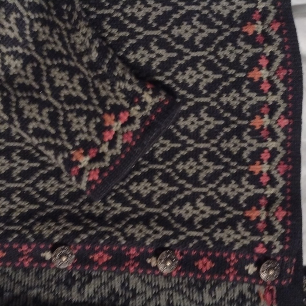Nomadic Traders Cotton Folkloric Sweater M - Picture 6 of 6